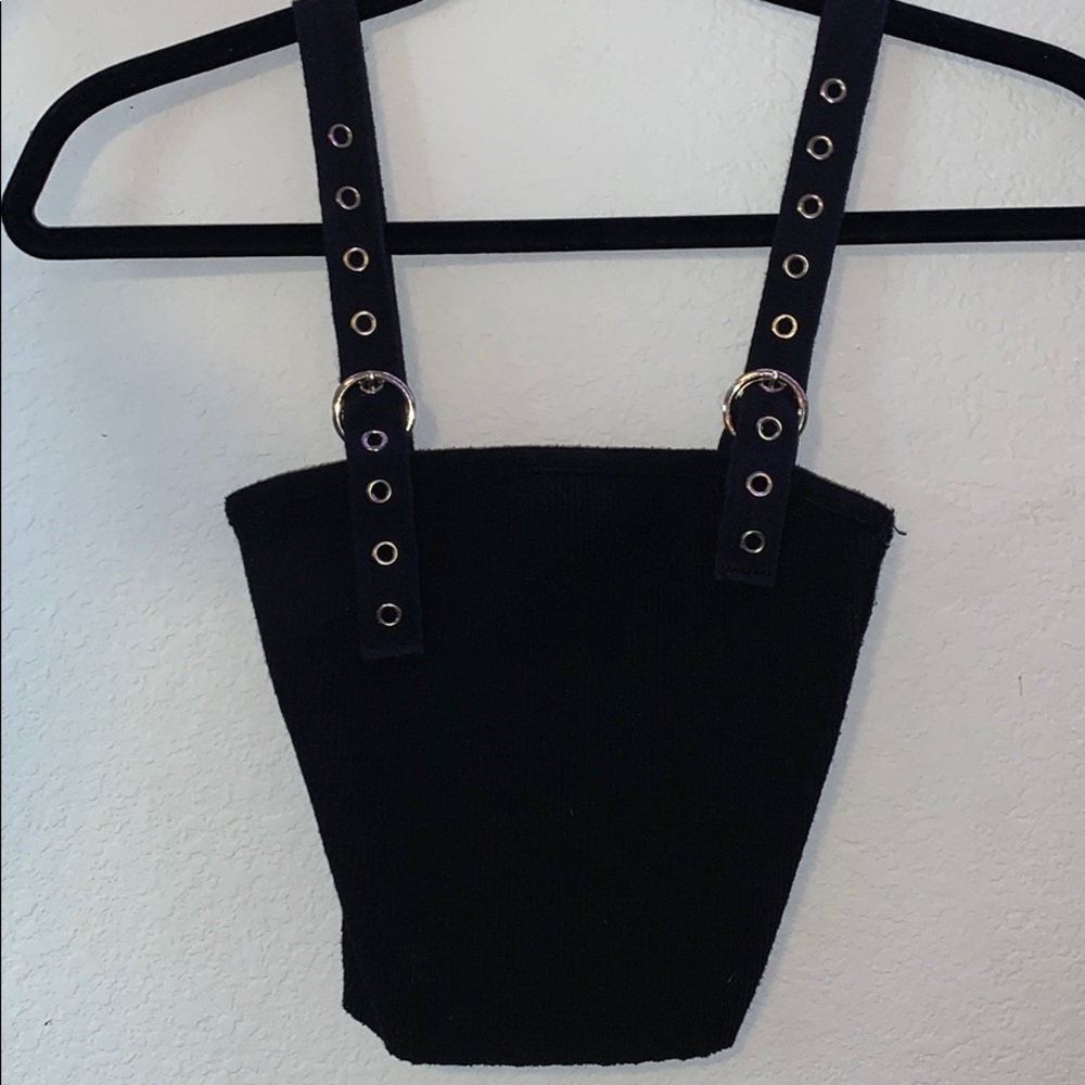 fashion nova buckle tank